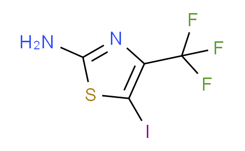 CAS No. 682342-65-0, 5-Iodo-4-(trifluoromethyl)thiazol-2-amine