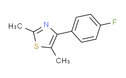 CAS No. 675856-63-0, 4-(4-Fluorophenyl)-2,5-dimethylthiazole