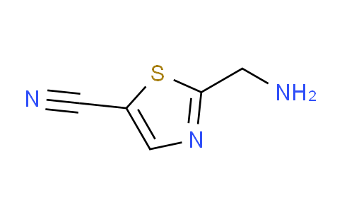 CAS No. 749834-79-5, 2-(Aminomethyl)thiazole-5-carbonitrile