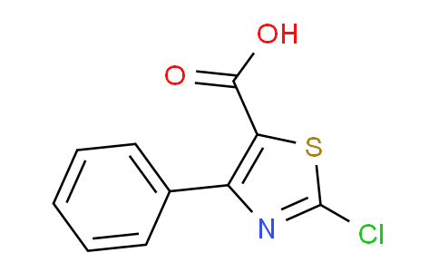 CAS No. 74476-66-7, 2-chloro-4-phenylthiazole-5-carboxylic acid