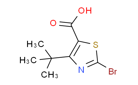 CAS No. 81569-33-7, 2-bromo-4-(tert-butyl)thiazole-5-carboxylic acid