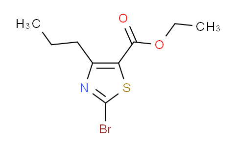 CAS No. 81569-55-3, ethyl 2-bromo-4-propylthiazole-5-carboxylate
