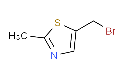 CAS No. 838892-95-8, 5-(bromomethyl)-2-methylthiazole