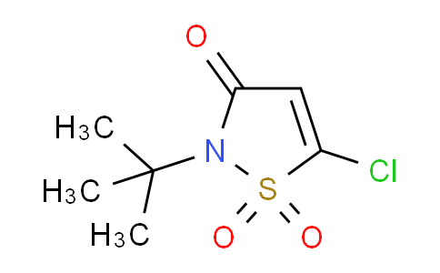 CAS No. 850314-47-5, 2-(tert-butyl)-5-chloroisothiazol-3(2H)-one 1,1-dioxide