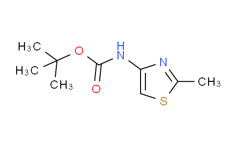 CAS No. 848472-61-7, tert-butyl (2-methylthiazol-4-yl)carbamate