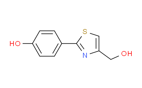 CAS No. 885279-83-4, 4-(4-Hydroxymethyl-thiazol-2-yl)-phenol