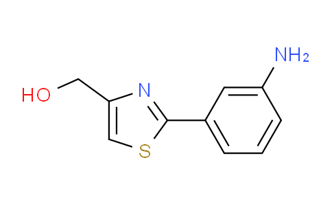 CAS No. 885280-39-7, [2-(3-Amino-phenyl)-thiazol-4-yl]-methanol