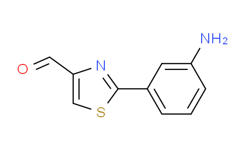 CAS No. 885278-99-9, 2-(3-Amino-phenyl)-thiazole-4-carbaldehyde