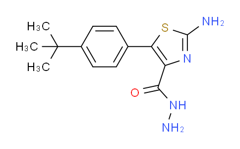 CAS No. 886361-56-4, 2-Amino-5-[4-(tert-butyl)phenyl]-1,3-thiazole-4-carbohydrazide