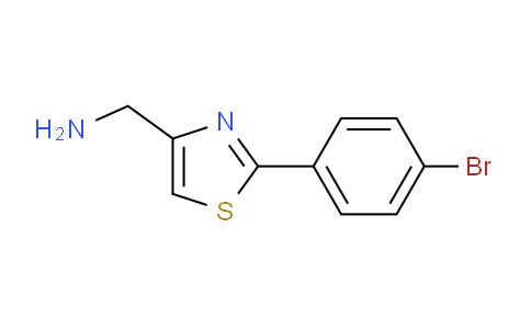 CAS No. 89152-87-4, C-[2-(4-Bromo-phenyl)-thiazol-4-yl]-methylamine