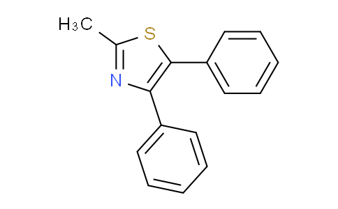 CAS No. 3755-83-7, 2-Methyl-4,5-diphenylthiazole