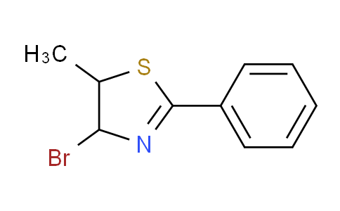 CAS No. 210490-49-6, 4-bromo-5-methyl-2-phenyl-4,5-dihydrothiazole