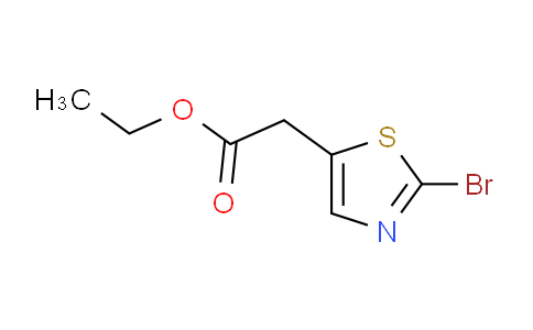 CAS No. 214833-98-4, ethyl 2-(2-bromothiazol-5-yl)acetate