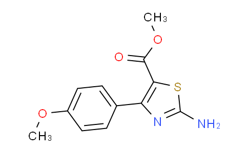 CAS No. 218631-55-1, Methyl 2-amino-4-(4-methoxyphenyl)thiazole-5-carboxylate