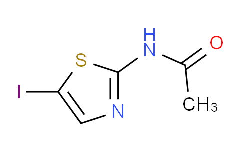 CAS No. 252662-43-4, N-(5-Iodo-thiazol-2-yl)-acetamide