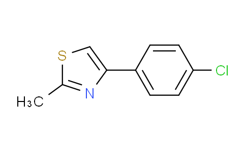 CAS No. 24840-75-3, 4-(4-Chlorophenyl)-2-methylthiazole