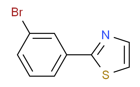 CAS No. 30216-47-8, 2-(3-Bromo-phenyl)-thiazole