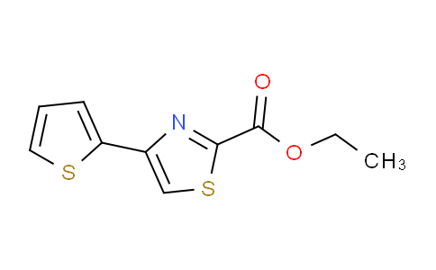 CAS No. 31877-32-4, ethyl 4-(thiophen-2-yl)thiazole-2-carboxylate