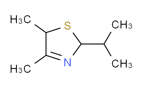 CAS No. 33120-74-0, 2-Isopropyl-4,5-dimethyl-2,5-dihydrothiazole