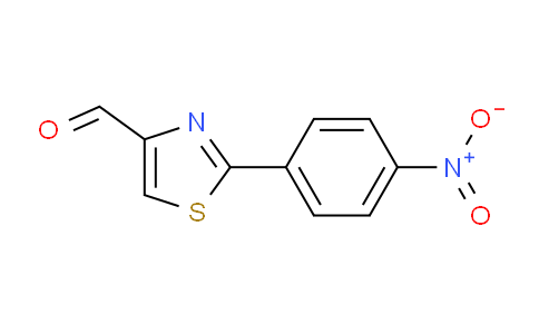 CAS No. 3474-89-3, 2-(4-Nitro-phenyl)-thiazole-4-carbaldehyde