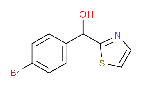 CAS No. 356552-30-2, (4-Bromophenyl)(thiazol-2-yl)methanol