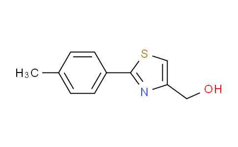 CAS No. 36093-97-7, (2-p-Tolyl-thiazol-4-yl)-methanol