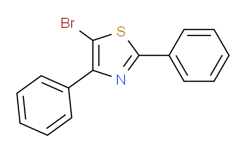 CAS No. 35342-50-8, 5-bromo-2,4-diphenylthiazole