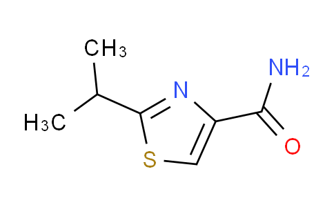 CAS No. 390386-23-9, 2-Isopropylthiazole-4-carboxamide