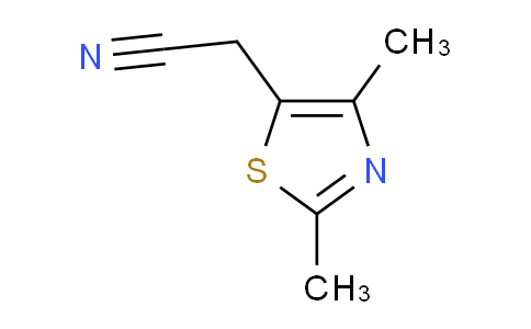 CAS No. 50382-35-9, 2-(2,4-dimethylthiazol-5-yl)acetonitrile