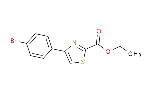 CAS No. 53101-02-3, Ethyl 4-(4-bromophenyl)thiazole-2-carboxylate