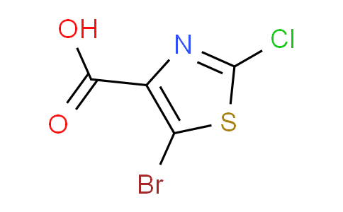 CAS No. 103878-60-0, 5-bromo-2-chlorothiazole-4-carboxylic acid