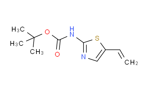 CAS No. 1245647-27-1, tert-butyl (5-vinylthiazol-2-yl)carbamate