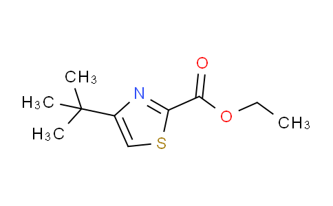 CAS No. 79247-72-6, ethyl 4-(tert-butyl)thiazole-2-carboxylate