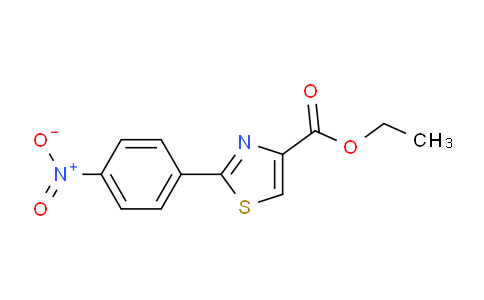 CAS No. 78979-64-3, 2-(4-Nitro-phenyl)-thiazole-4-carboxylic acid ethyl ester