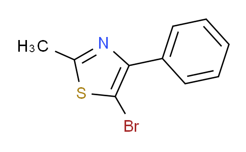 CAS No. 78502-81-5, 5-Bromo-2-methyl-4-phenyl-1,3-thiazole