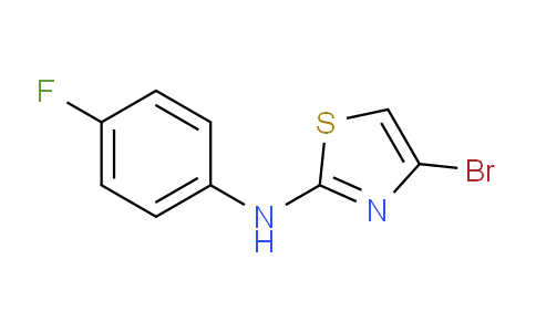 CAS No. 923947-59-5, 4-bromo-N-(4-fluorophenyl)thiazol-2-amine