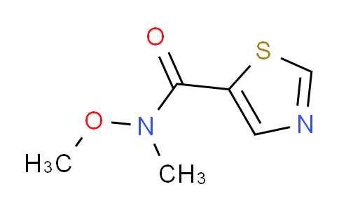 CAS No. 898825-89-3, N-Methoxy-N-methylthiazole-5-carboxamide