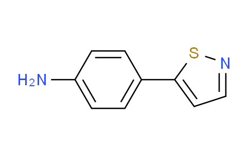 CAS No. 904085-99-0, 4-(isothiazol-5-yl)aniline