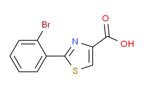 CAS No. 955400-49-4, 2-(2-Bromo-phenyl)-thiazole-4-carboxylic acid