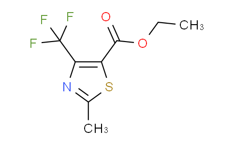 CAS No. 117724-62-6, Ethyl 2-methyl-4-(trifluoromethyl)-1,3-thiazole-5-carboxylate