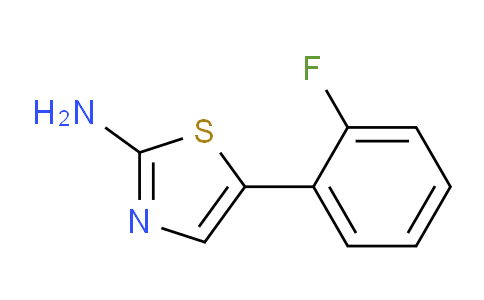 CAS No. 1025927-65-4, 5-(2-fluorophenyl)thiazol-2-amine