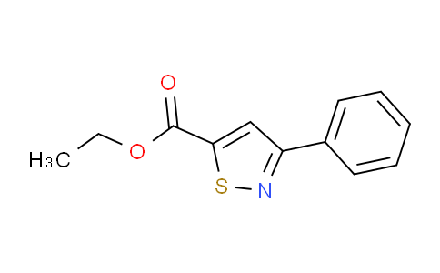 CAS No. 27545-57-9, ethyl 3-phenylisothiazole-5-carboxylate
