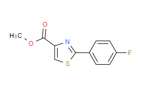 CAS No. 1314419-46-9, methyl 2-(4-fluorophenyl)thiazole-4-carboxylate