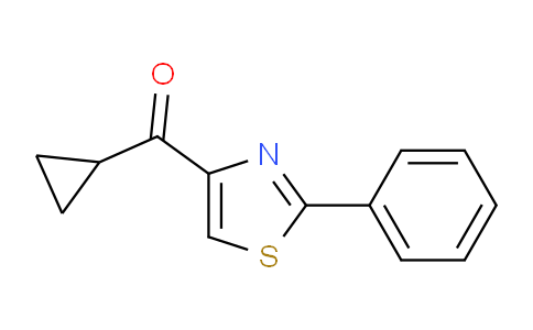 CAS No. 1332600-01-7, Cyclopropyl(2-phenylthiazol-4-yl)methanone