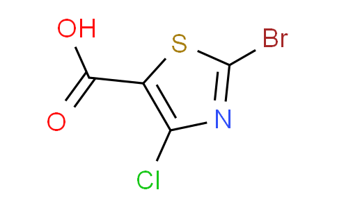 CAS No. 139670-04-5, 2-Bromo-4-chlorothiazole-5-carboxylic acid
