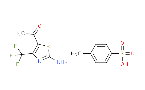 CAS No. 1377581-60-6, 1-(2-amino-4-(trifluoromethyl)thiazol-5-yl)ethan-1-one 4-methylbenzenesulfonate