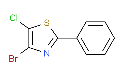CAS No. 141305-42-2, 4-bromo-5-chloro-2-phenylthiazole
