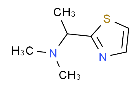 CAS No. 1417793-59-9, N,N-Dimethyl-1-(thiazol-2-yl)ethanamine