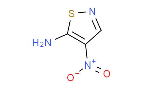CAS No. 153970-45-7, 4-nitroisothiazol-5-amine