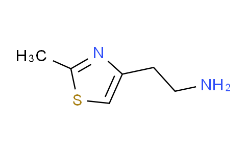 CAS No. 165115-15-1, 2-(2-Methyl-1,3-thiazol-4-yl)ethanamine